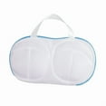 thumbnail image 1 of Bra Washing Bags for Laundry, Lingerie Bags for Washing Delicates, Bra Laundry Bag for Wash Machine, with Zippers and Handles, Fit Most Bras Sizes (1pcs-Blue), 1 of 5