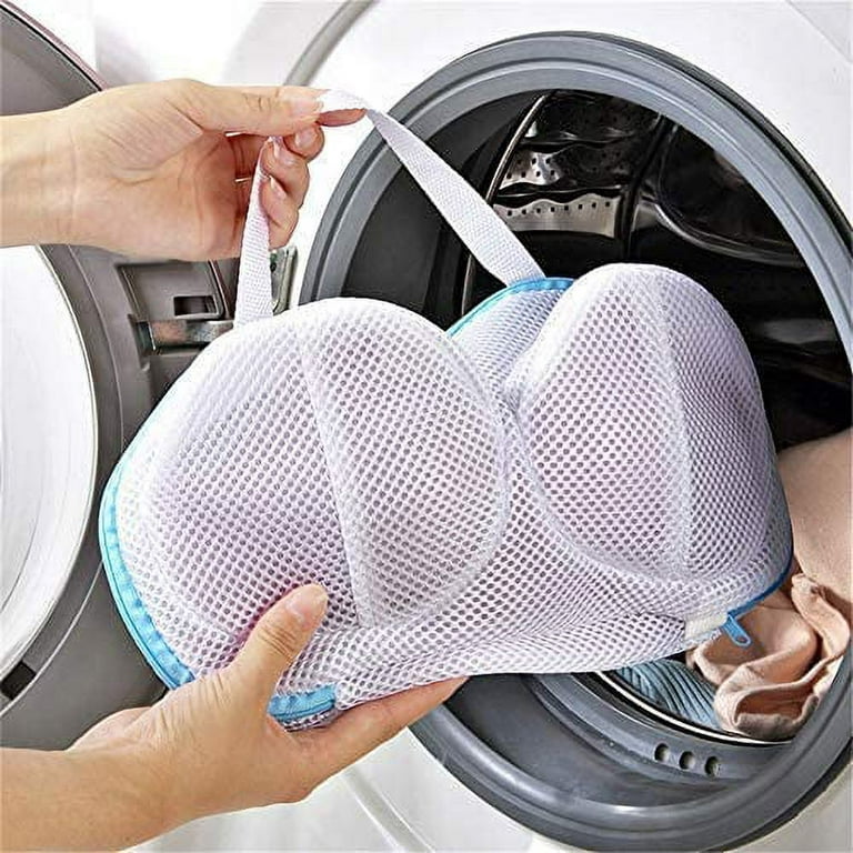 Domora Bra Washing Bags Silicone Laundry Lingerie Bra Bag Without Zipper, Undergarments Washing Bags Laundry Ball for Bra, Protect Bra from Deformation, for