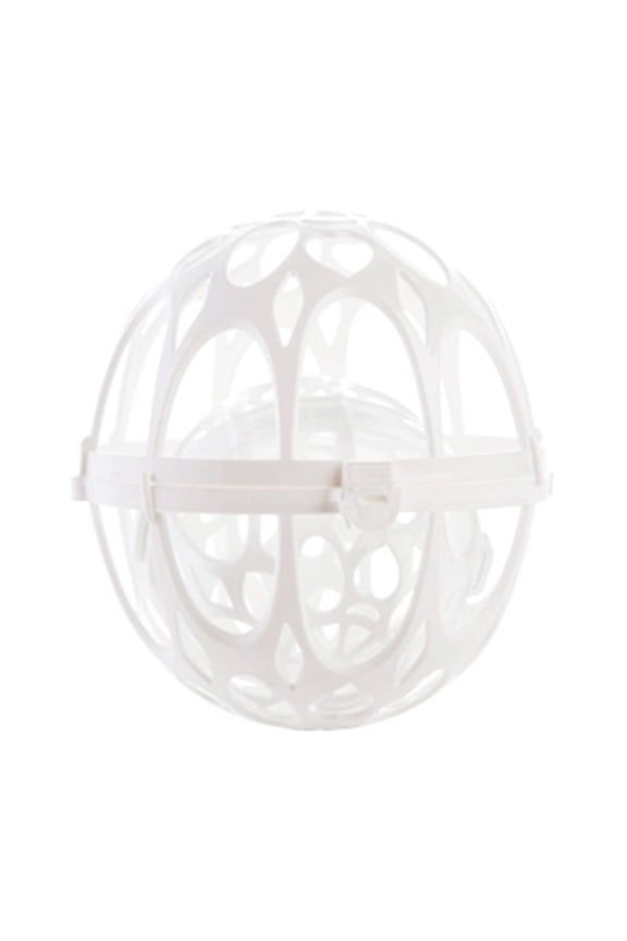 Bra Washing Ball for Laundry, Lingerie Net for Washing Delicates, Bra Laundry Bag for Washing Machine, for Underwear, Intimates, Keep Shape, Prevent Tangling, Protect Underwire - Dual-Ball,White