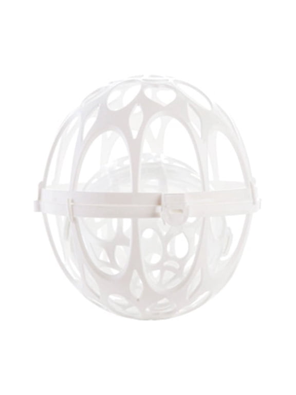 Bra Washing Ball for Laundry, Lingerie Net for Washing Delicates, Bra Laundry Bag for Washing Machine, for Underwear, Intimates, Keep Shape, Prevent Tangling, Protect Underwire - Dual-Ball,White