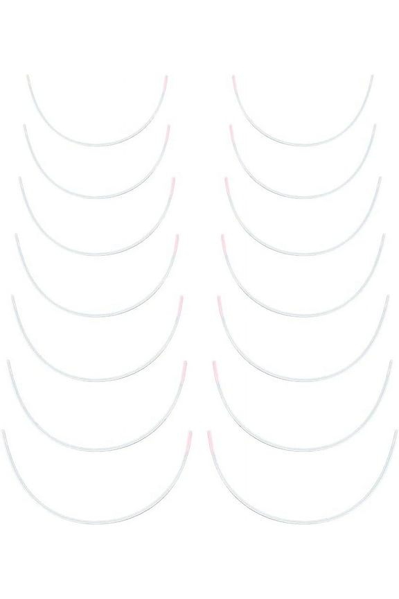 Bra Wires Underwire Replacement Heavy Gauge Underwire for Bras Corset Women's Metal Steel Wire Sewing Supplies White