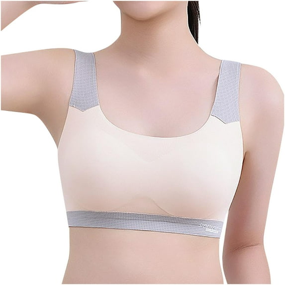 Bra for Teens Young Girls Seamless Bra Solid Color Soft Breathable Children Thin Style Student Underwear Tops XL