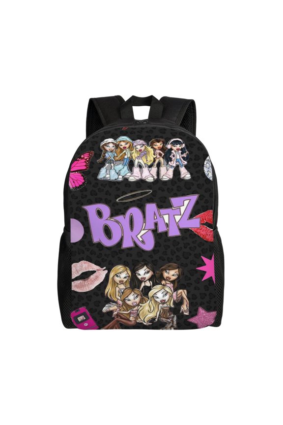 Bra-tz Lightweight Backpack Daypack Large Capacity Backpacks Adjustable Shoulder Straps Bags Travel Hiking