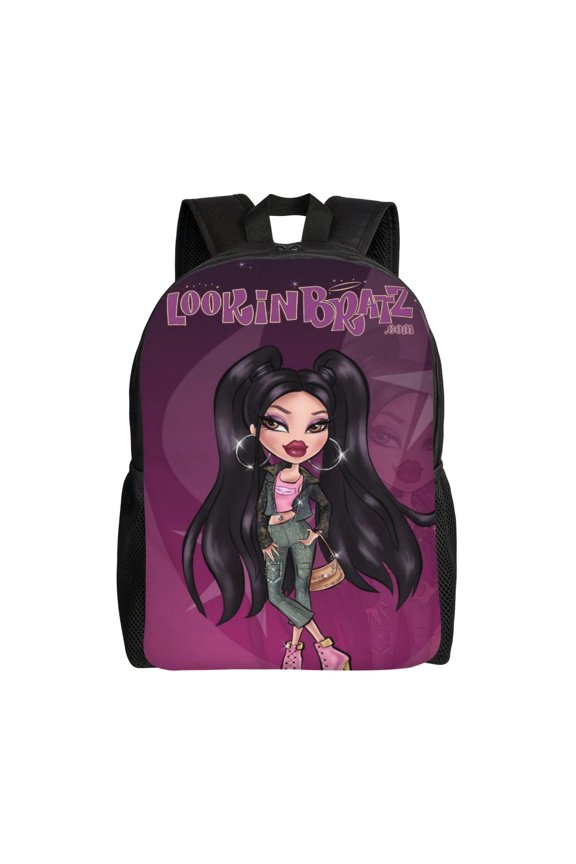 Bra-tz Lightweight Backpack Daypack Large Capacity Backpacks Adjustable Shoulder Straps Bags Travel Hiking