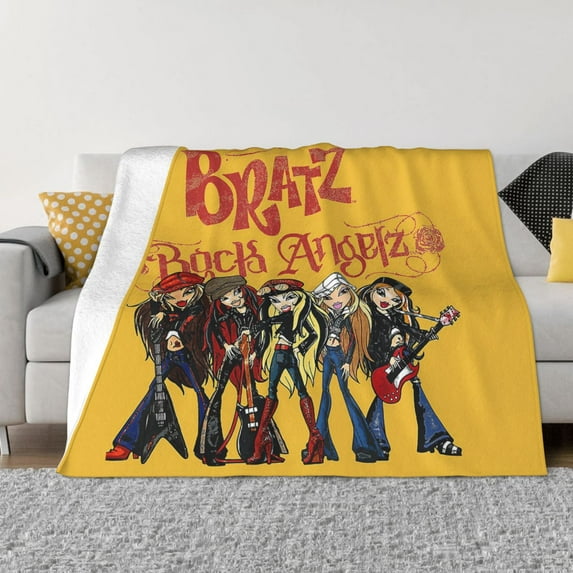 Bra-tz Ultra-Soft Micro Fleece Blanket Cozy Blanket Thick Warm Plush Throw Blanket Sofa Cushion