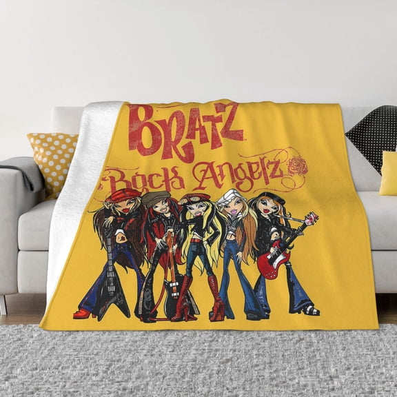 Bra-tz Ultra-Soft Micro Fleece Blanket Cozy Blanket Thick Warm Plush Throw Blanket Sofa Cushion