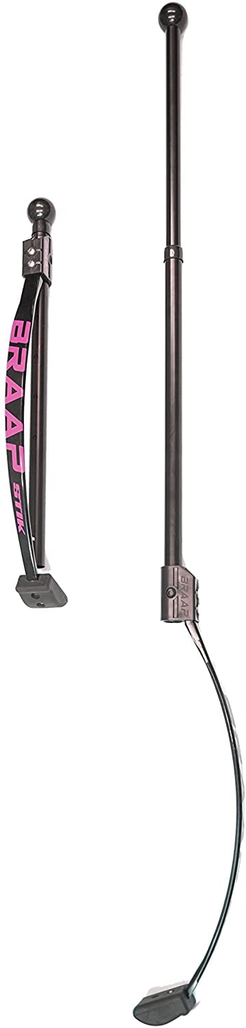 Braapstik Performance Land Paddle - Pink With Heavy Spring