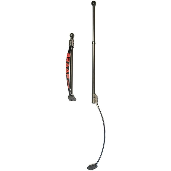 Braapstik Performance Land Paddle - Red With Heavy Spring