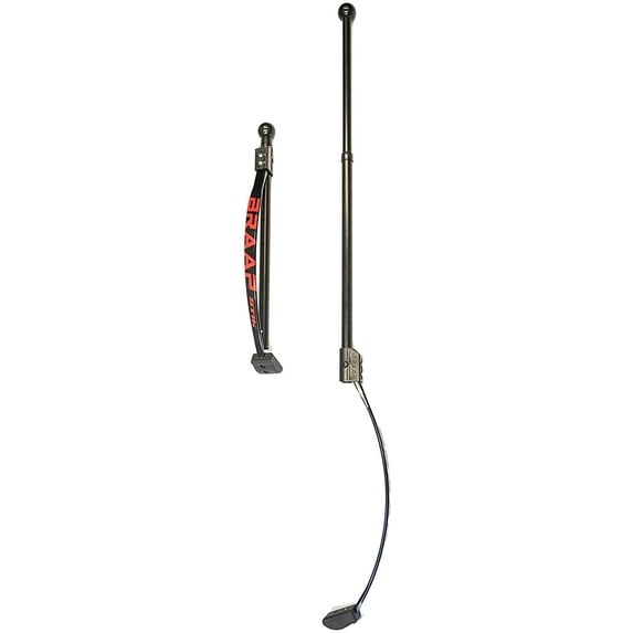 Braapstik Performance Land Paddle - Red With Medium Spring