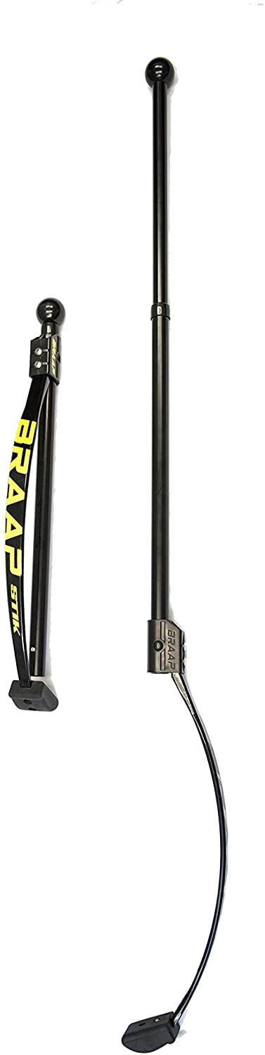 Braapstik Performance Land Paddle - Yellow With Medium Spring