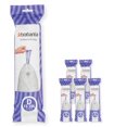 thumbnail image 1 of Brabantia PerfectFit Trash Bags, Code D, 4-5.3 Gallon (15-20L) - 120 Count, 1 of 6