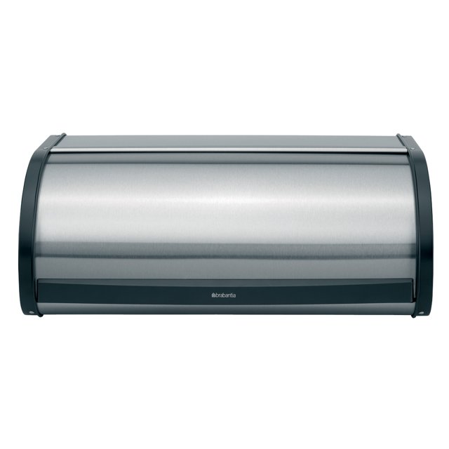 Brabantia Roll Top Bread Box, Matt Steel Fingerprint Proof