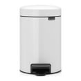 thumbnail image 1 of Brabantia Trash Can Newicon, 0.8 Gallon / 3L White, 1 of 7