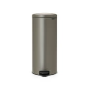 Brabantia Trash Can Newicon, 8 Gallon / 30L Platinum