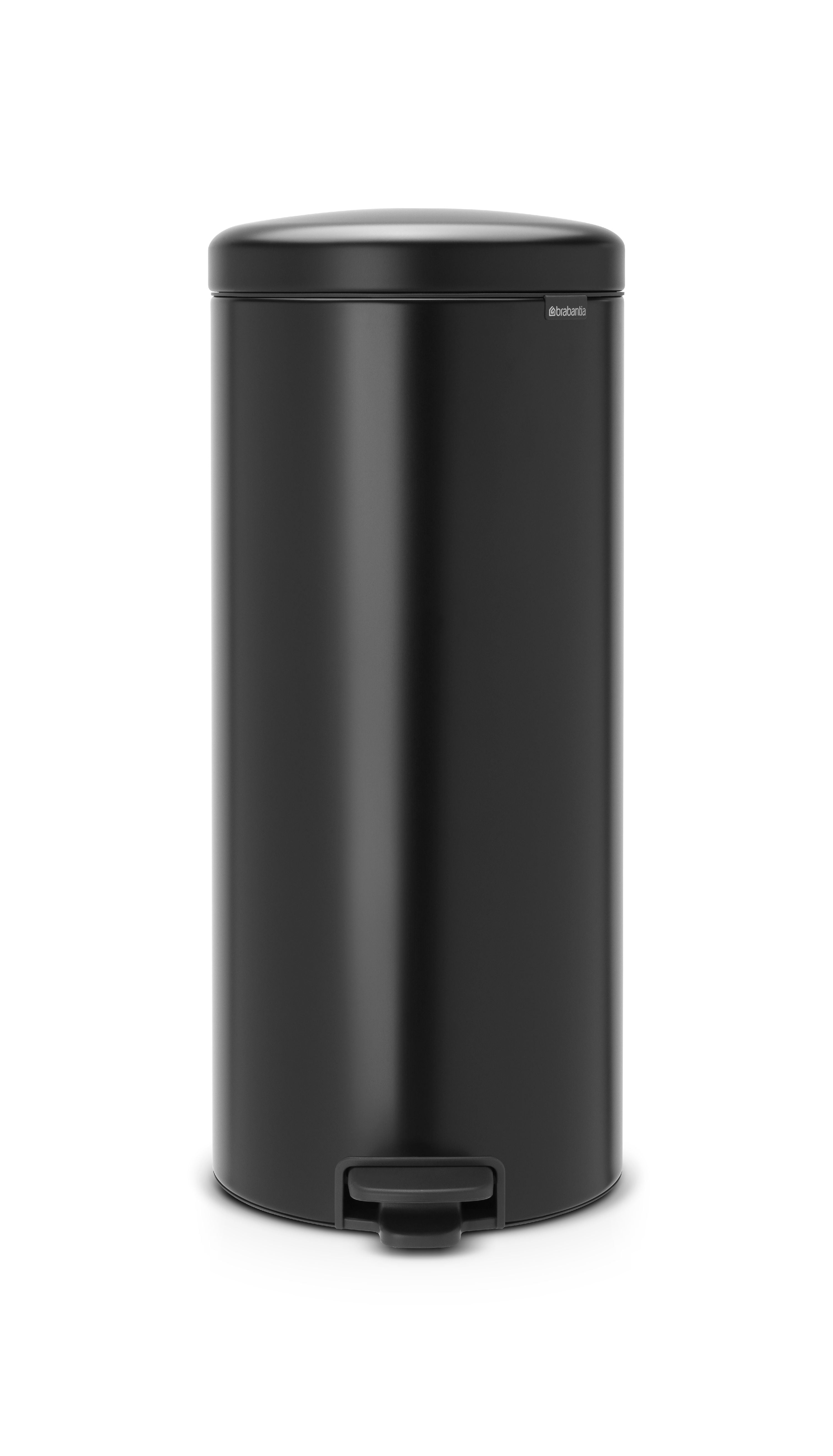 Brabantia Trash Can Newicon, 8 gal / 30L Matte Black