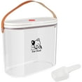 thumbnail image 1 of Brabtod Pet Food Storage Container,Hold 6~7 LBs Airtight Cat Food Container,Dog Food Storage Bin with Scoop,BPA-Free Pet Food Dispenser for Dry Dog Kibble,Cat Treats,Bird Seed & Small Pet Food, 1 of 7
