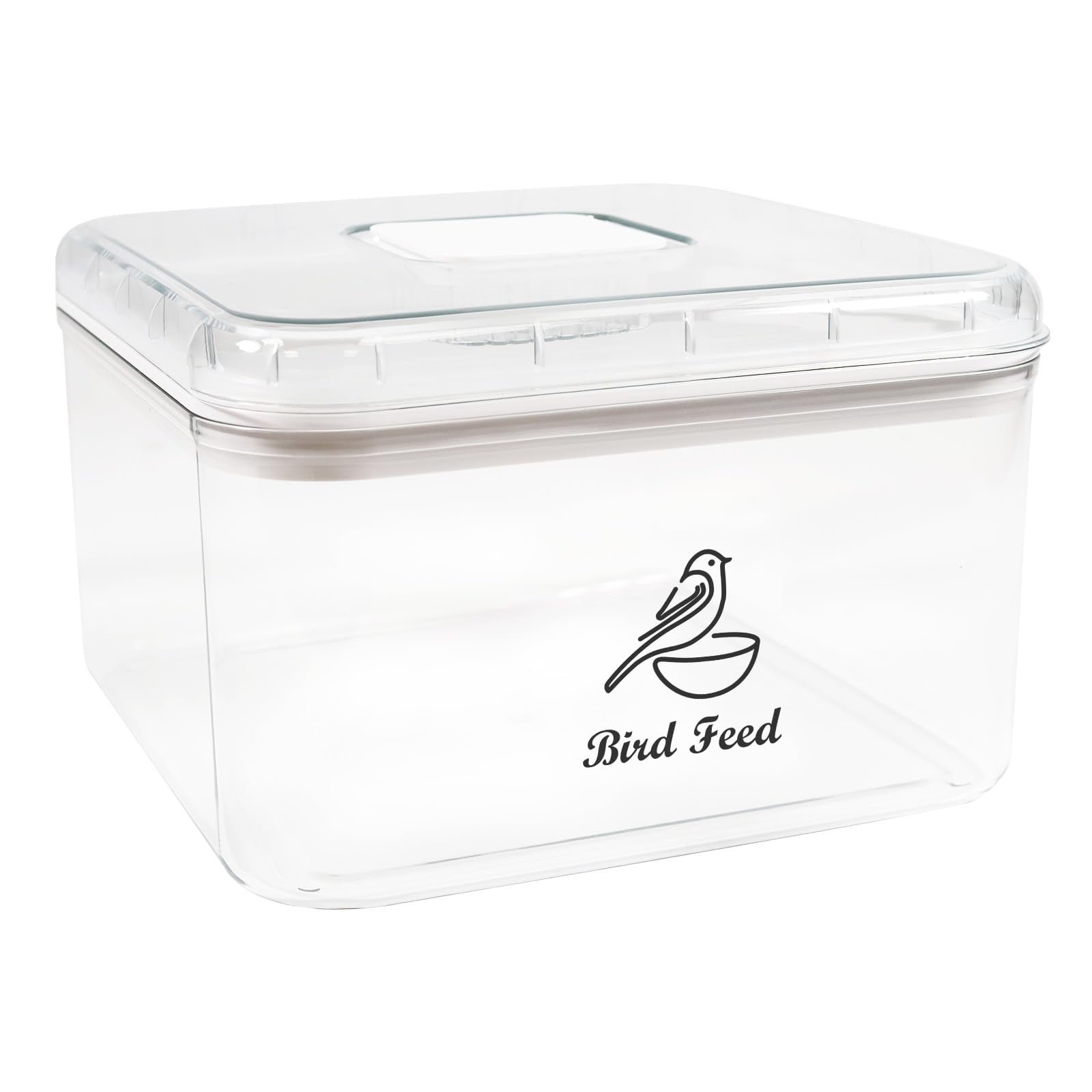 Brabtod Bird Seed Storage AIF4 Container with Scoop,Airtight Bird