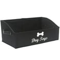 thumbnail image 1 of Brabtod Dog Toy Basket and Dog Toy Box, Linen-Cotton Blend Dog Toy Basket Storage - Perfect for Organizing Pet Toys, Blankets, Leashes, Chew Toys - Black, 1 of 6