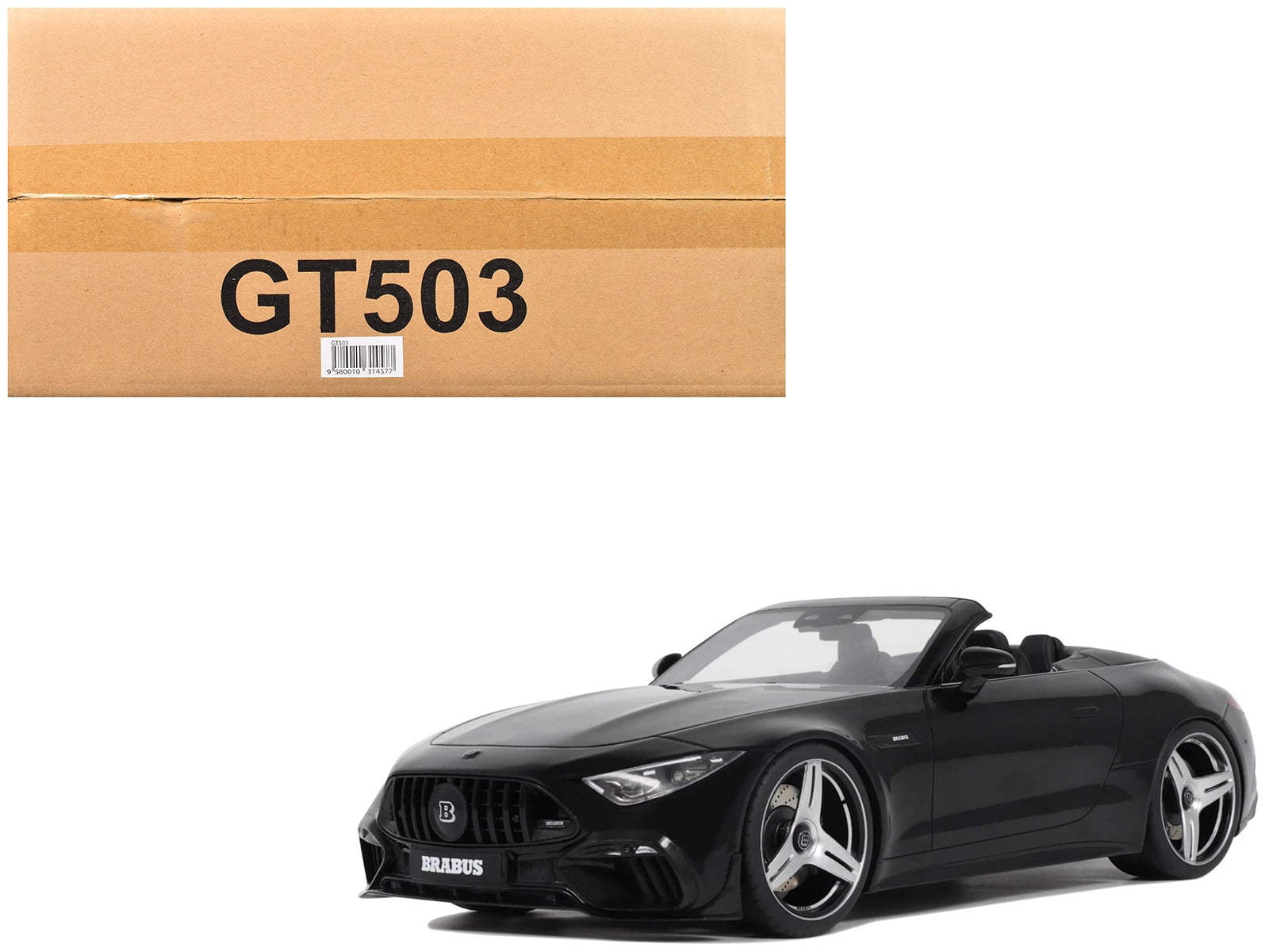 GT Spirit – BRABUS 750 Body Obsidian 2023 – 1/18 (Noir, GT503)