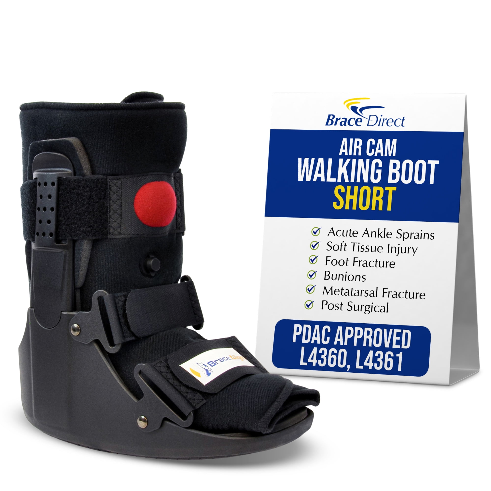Brace Align Air Cam Walker Fracture Boot Short L4360/L4361 - Support ...