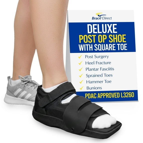 Brace Align Deluxe Post Op Shoe L3260 - Professional Support for Surgery Recovery & Foot Injuries