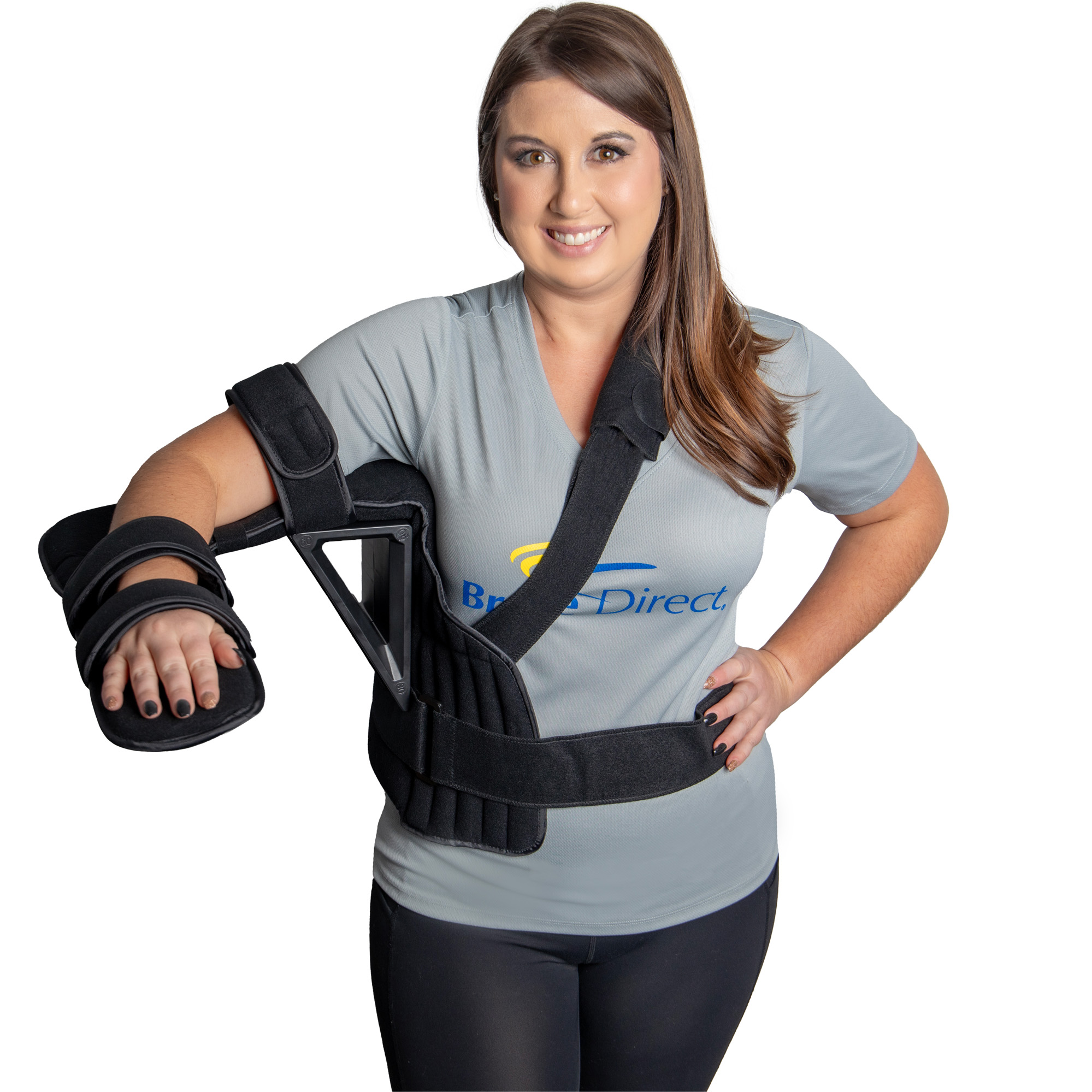 Care Shoulder Stability Brace with Pressure Pad Light and Breathable