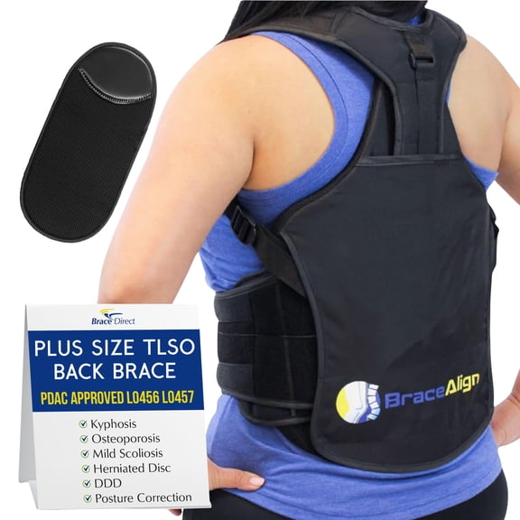 Brace Align Tlso Thoracic Back Support Brace L0456 L0457 - For Posture And Back Pain Relief