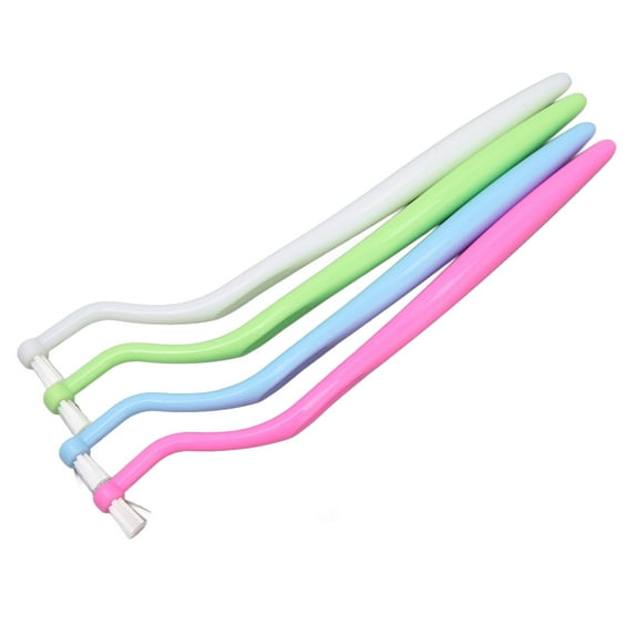 Brace Brush, Interdental Brush 4pcs Ergonomic For Home For Oral Care For Implant Patients