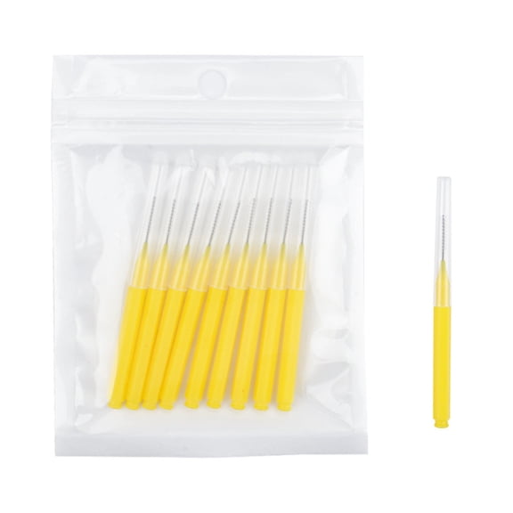 Brace Brush for Cleaner Interdental Brush Toothpick Tooth Cleaning ToolDental Tooth Flossing Head for Home Travel Use