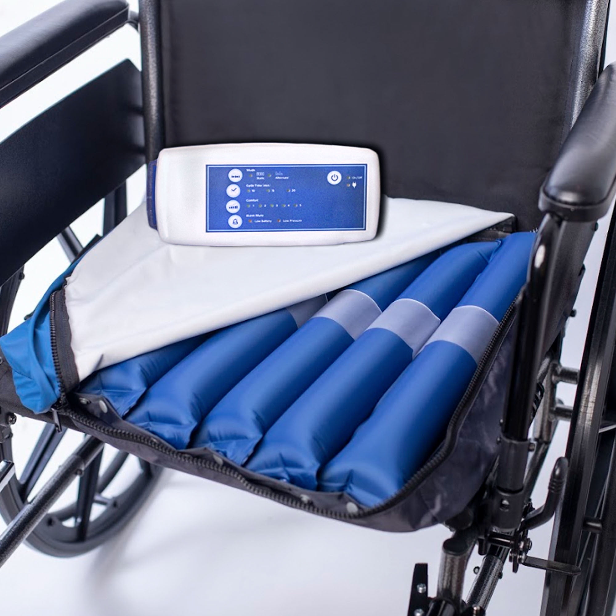 Brace Direct Alternating Pressure Medical Wheelchair Cushion Easy Sit