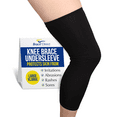 thumbnail image 1 of Brace Direct Knee Brace Undersleeve - Breathable Compression Sleeve for Maximum Comfort, 1 of 6