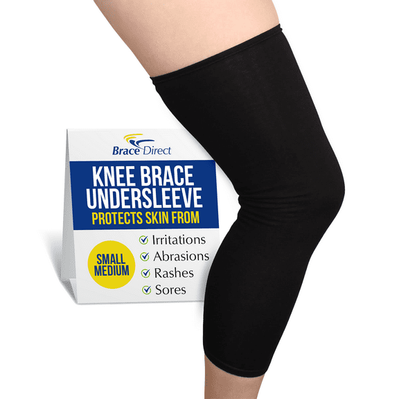 Brace Direct Knee Brace Undersleeve - Breathable Compression Sleeve for Maximum Comfort