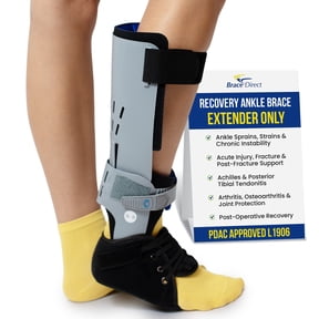 Brace Direct Recovery Ankle EXTENDER ONLY Vertical Support Accessory Add-On L1971 Universal Fit