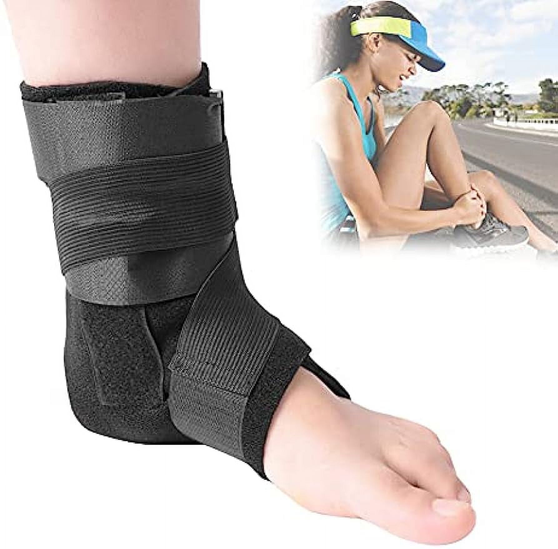 Brace Foot Drop Orthosis,Adjustable Ankle Joint Support Varus Valgus