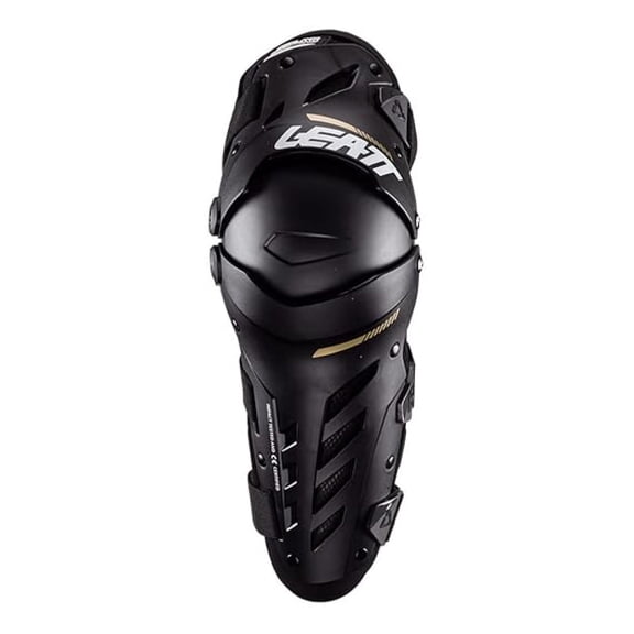 Brace Unisex-Adult Motorcycle Pivoting Knee and Shin Hard Shell Impact Foam Guard (Black, Large)