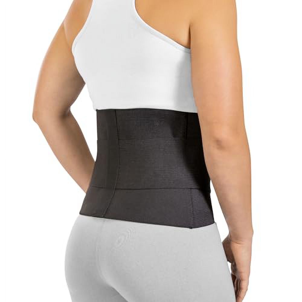 BraceAbility Elastic Low Back Brace Compression Lower Back Support
