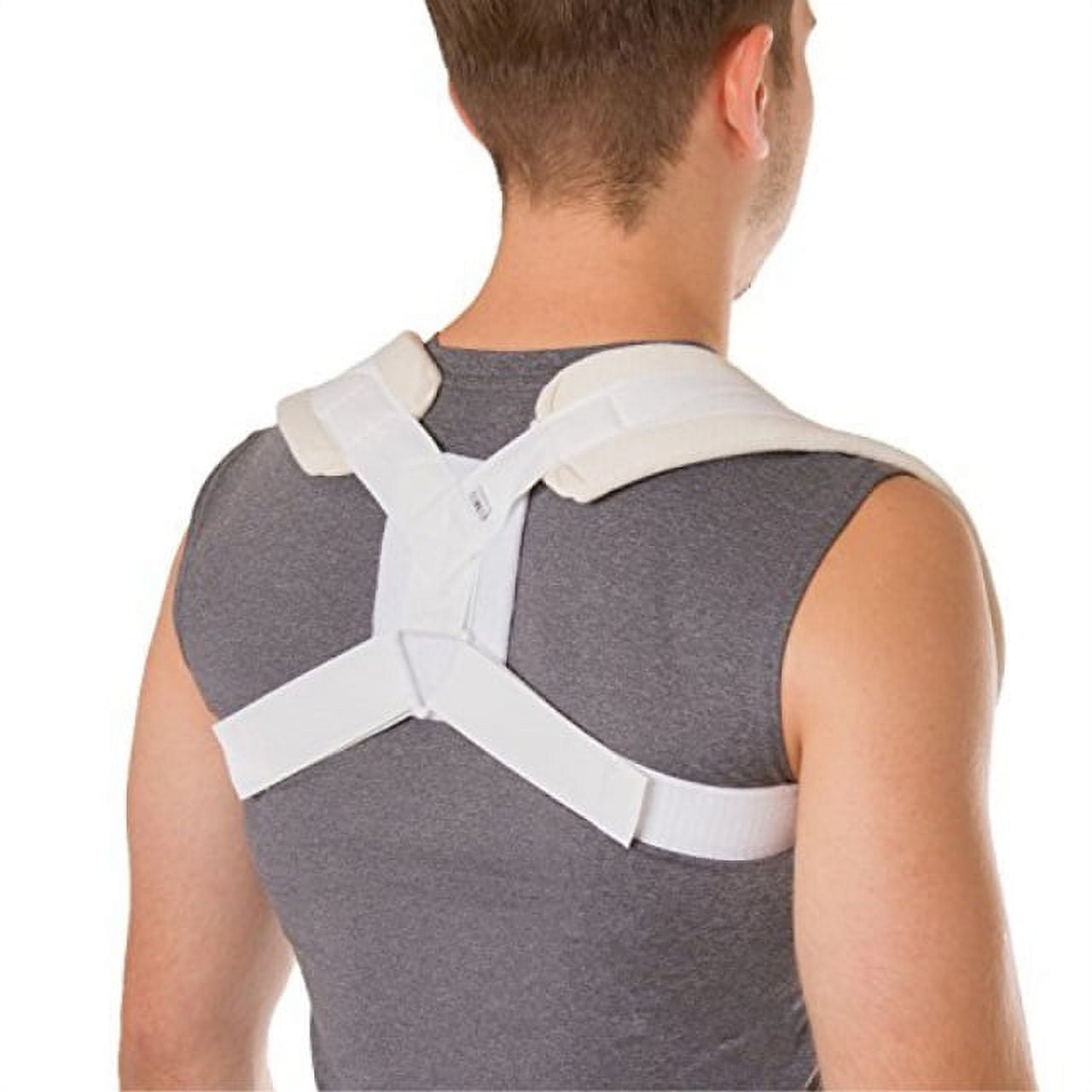 BraceAbility Figure 8 Clavicle Brace & Posture Corrector | Broken  Collarbone Sling for Injuries & Fractures, Shoulder Support Strap for Upper  Back
