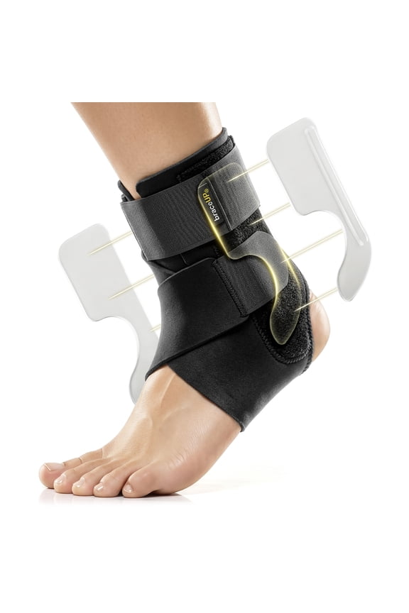 Ankle Support Brace for Men and Women Stabilizer for Sprains, Foot Pain, and Tendonitis Relief