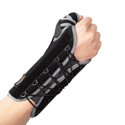BraceUP Quick Wrap Thumb Spica Brace   Right Hand Wrist Stabilizer for Dequervain s and Tendonitis Support Right Hand