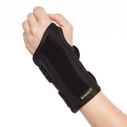 BraceUP Wrist Brace for Carpal Tunnel and Arthritis Relief – Right Hand Support for Men and Women (Left L/XL)
