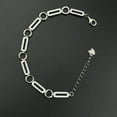 thumbnail image 1 of Bracelet 14K White Gold Plated 4 Ct Round Cut White Moissanite Women's Tennis, 1 of 4