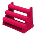 thumbnail image 1 of Bracelet Bangle Holder Jewelry Organizer Stand Display Detachable Rack Red, 1 of 9