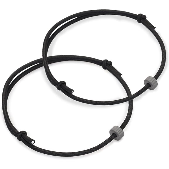 Bracelet Car Window Breaker, Wrist Strap with Tungsten Carbide Bead Vehicle Emergency Self Rescue Tool, Wristbands Breaking Tempered Safety Glass Rapid Escape, 2 Pack