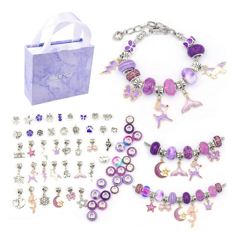Bracelet DIY Kit Set for Jewelry Making, Cute Charms Jewelry 3D