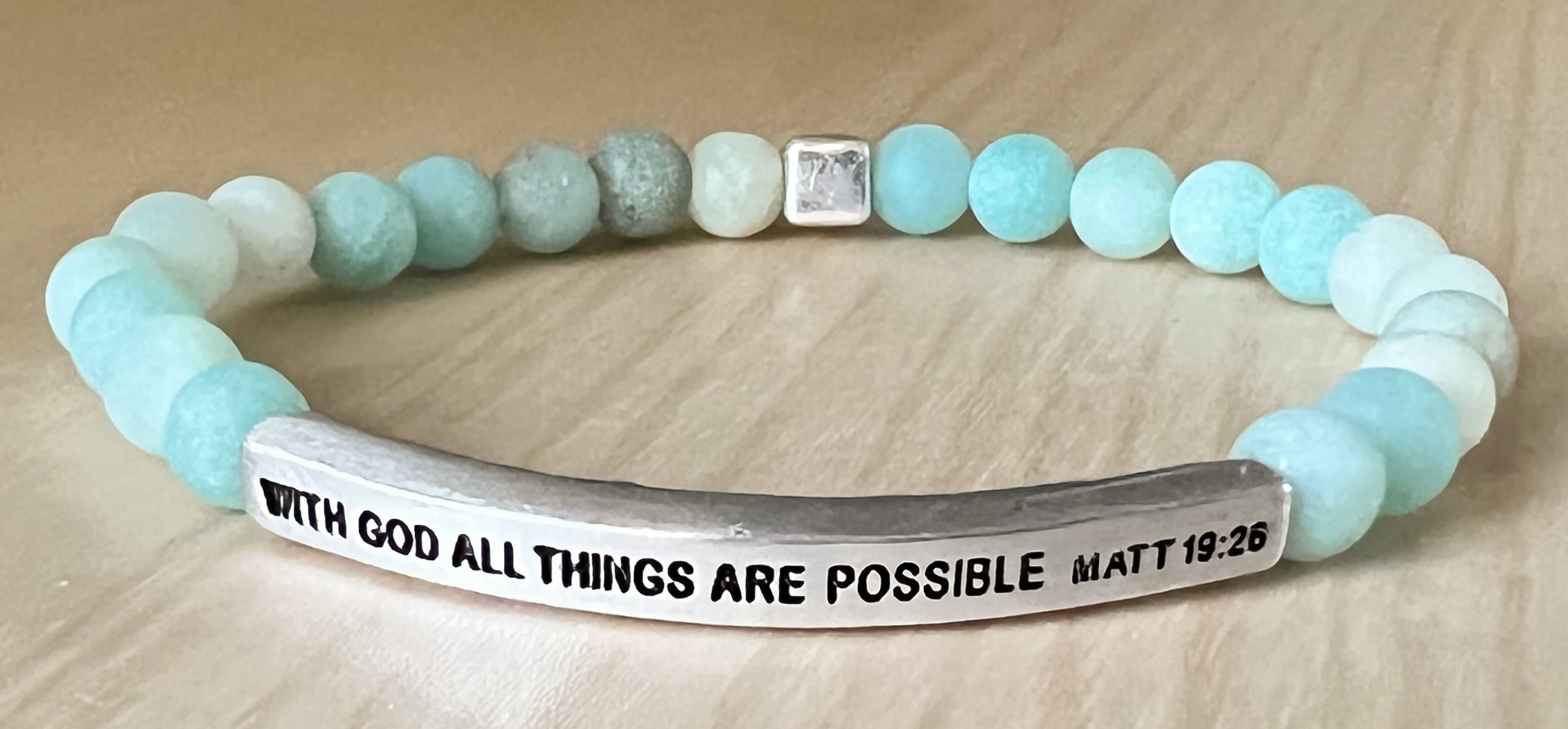 JAMES LAWRENCE COMPANY Bracelet-Eden Merry-With God All Things