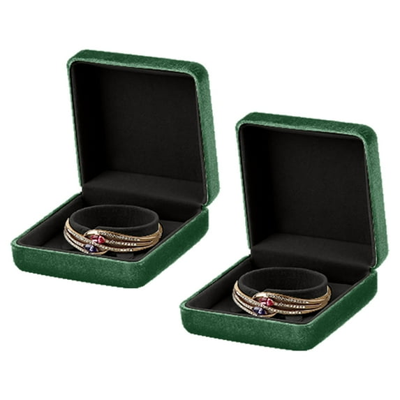 Bracelet Gift Box,Bracelet Bearer Jewelry Box, Gift Case for Chain Jewelry Showcase Necklace Holder - Style 2