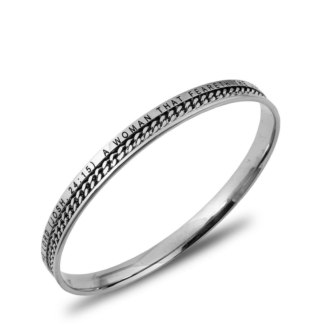 SPIRIT AND TRUTH JEWELRY Bracelet-Girl's Chain-Large-Woman Of God (Womens) (8")