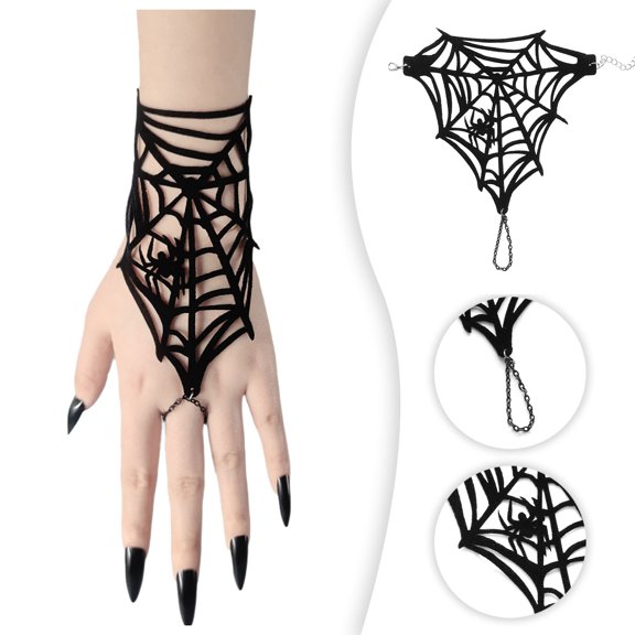 Bracelet Halloween Festival Carnival Party Finger Chain Gothic Accessories Ski Mittens Men