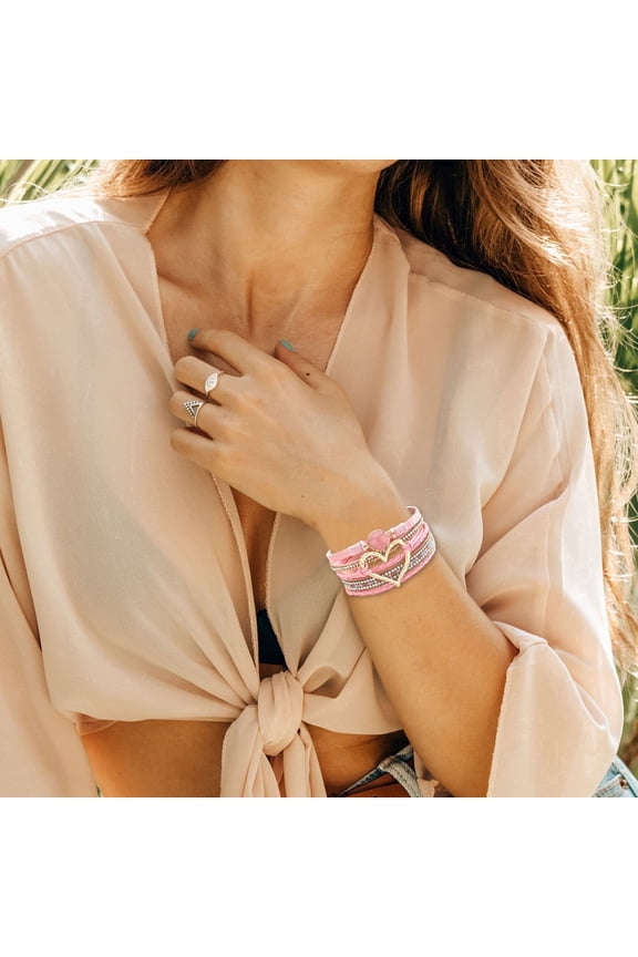 Bracelet Keepsake Adjustable Linked Heart Design – Meaningful for Forever Bond Timeless Jewelry for Loved Ones