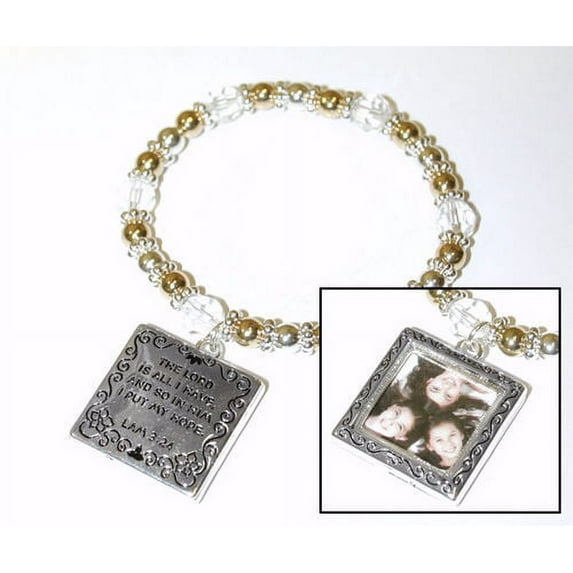 Square Picture Frame Bracelet